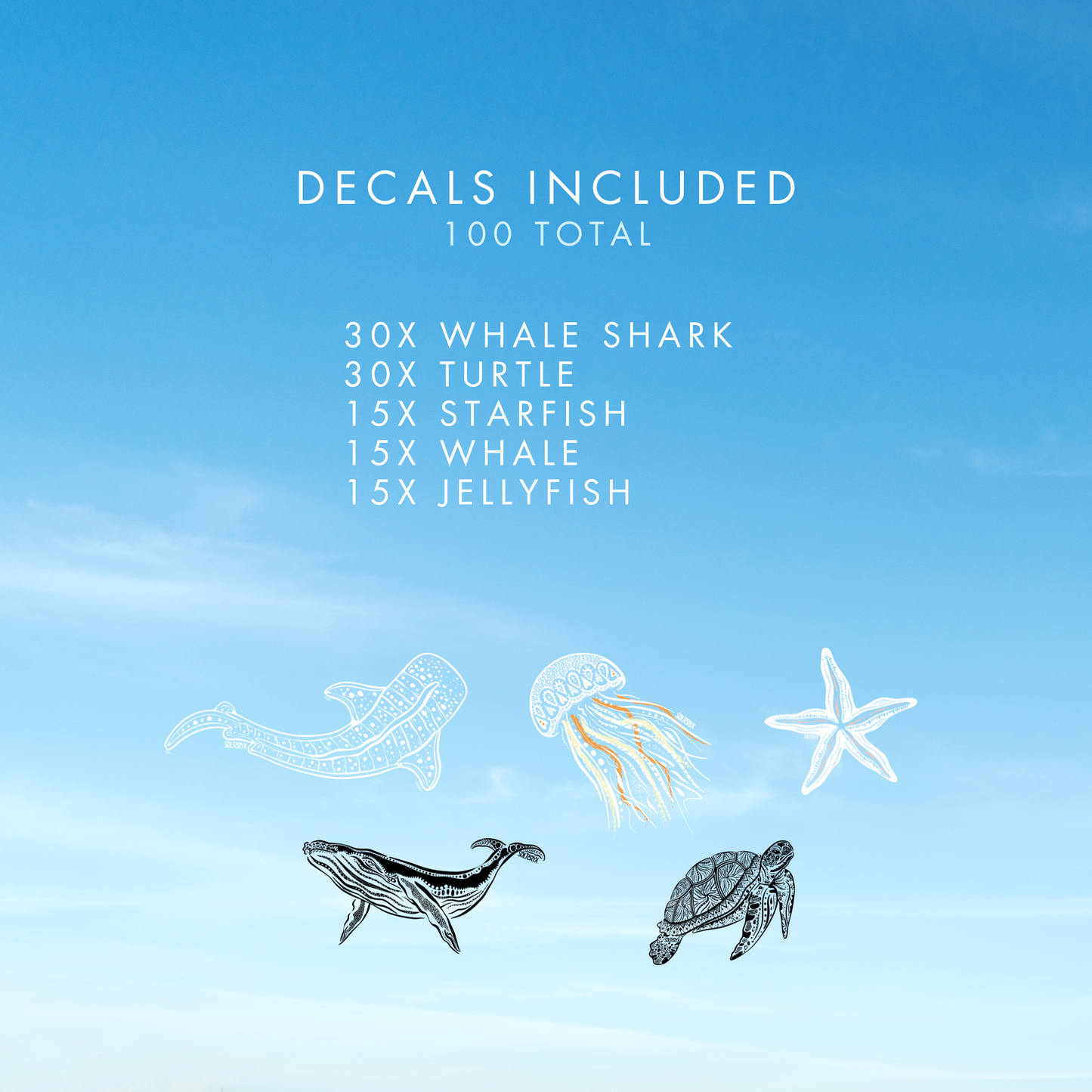 Wholesale Marine Lite (100 decals)